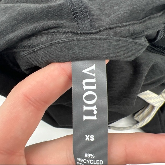 NEW Vuori Halo Oversized Hoodie Women XS Black Heather - Picture 9 of 16